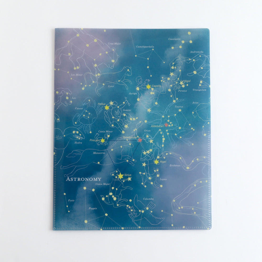 STUDY HOLIC A4 Clear Book File <Astronomy> ST-244