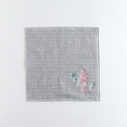 STUDY HOLIC Towel Handkerchief <Human Biology> ST-253