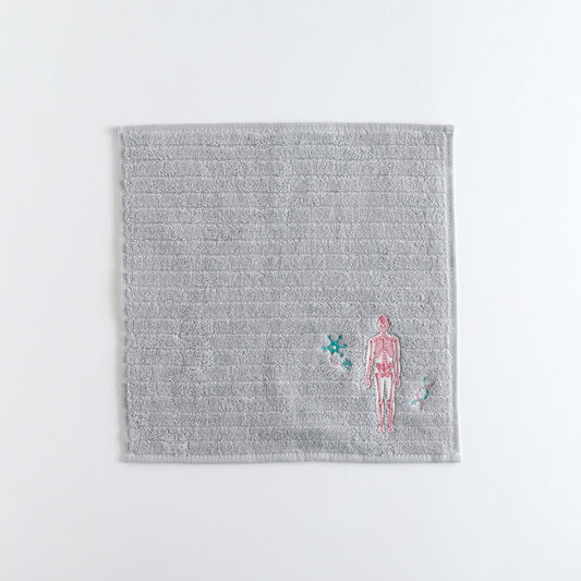 STUDY HOLIC Towel Handkerchief <Human Biology> ST-253
