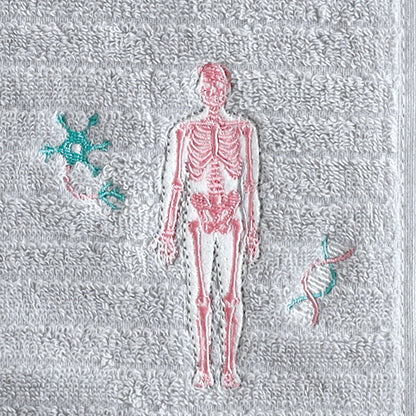 STUDY HOLIC Towel Handkerchief <Human Biology> ST-253