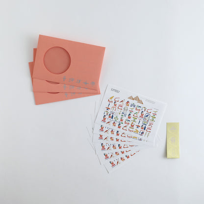 STUDY HOLIC Letter Set <Ancient Egyptology> ST-260