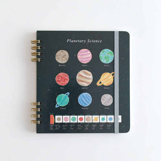 STUDY HOLIC Ring Notebook Square <Planetary Science> ST-266