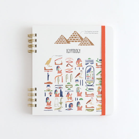 STUDY HOLIC Ring Notebook Square <Ancient Egyptology> ST-269