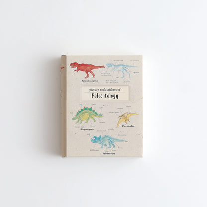 STUDY HOLIC Flake Stickers with Picture Book-Style Case <Paleontology> ST-274