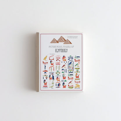 STUDY HOLIC Flake Stickers with Picture Book Case <Ancient Egyptology> ST-278