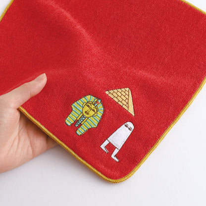 Green Flash STUDY HOLIC Towel Handkerchief