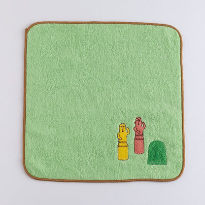 Green Flash STUDY HOLIC Towel Handkerchief