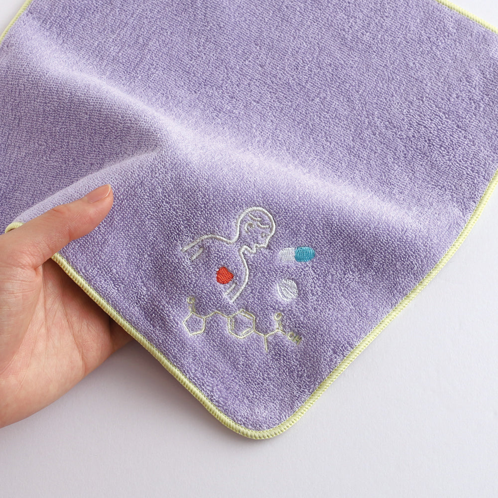 Green Flash STUDY HOLIC Towel Handkerchief