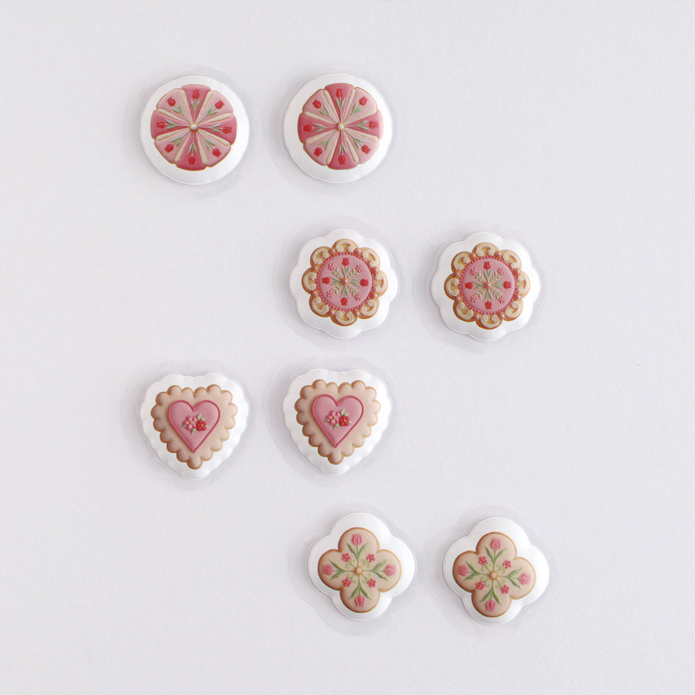KUNIKA Boxed soft flake stickers
