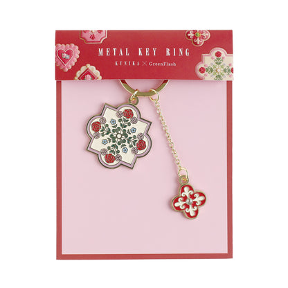 KUNIKA Double Metal Keychain