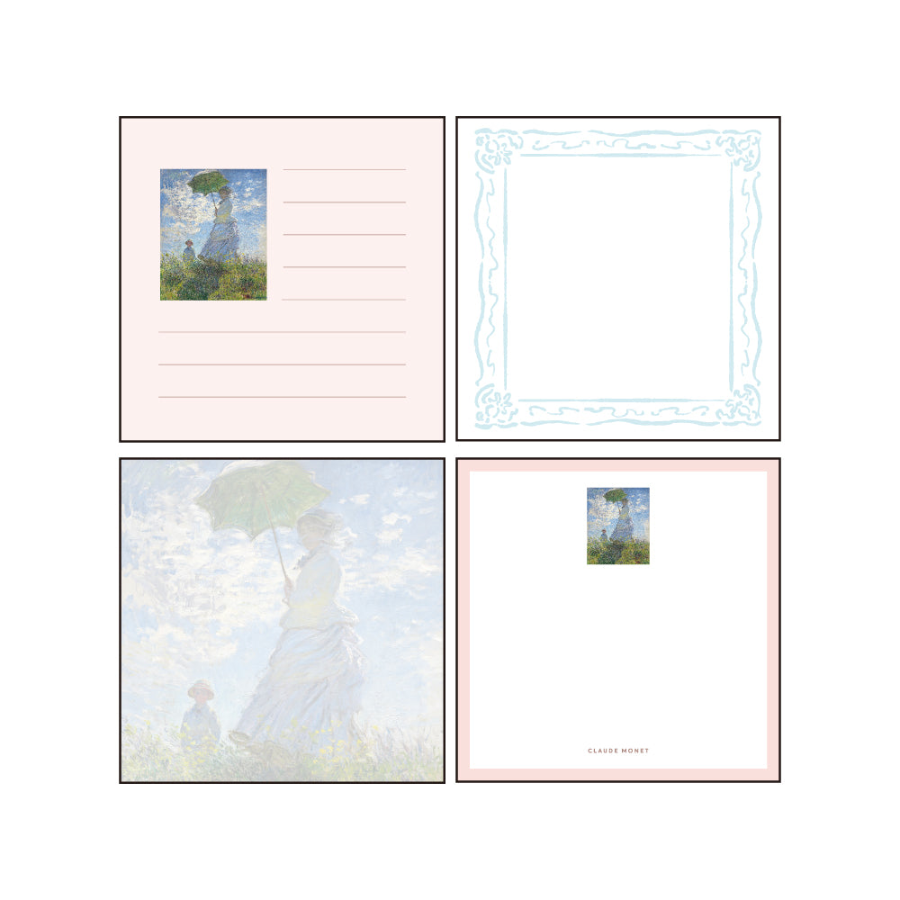 DAILY MUSEUM Memo Pad Square