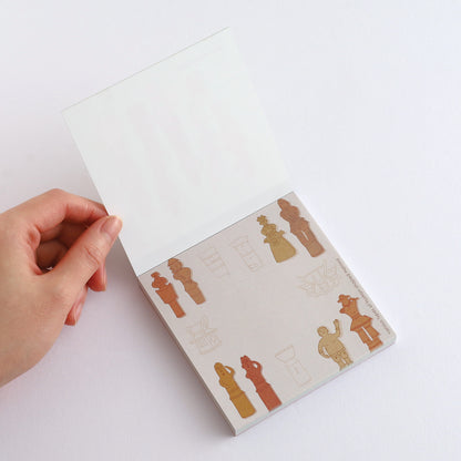 Green Flash STUDY HOLIC series Square Memo Pads