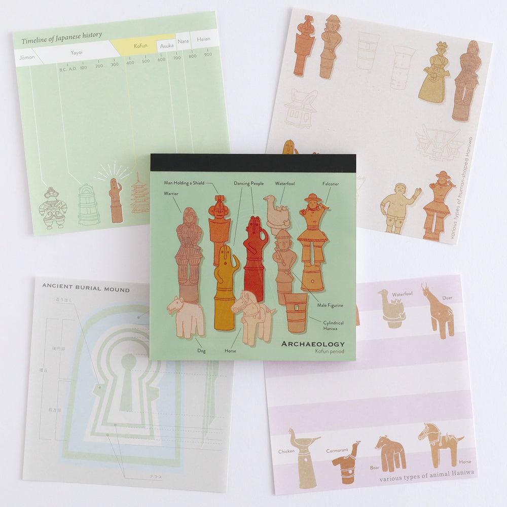 Green Flash STUDY HOLIC series Square Memo Pads