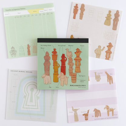 Green Flash STUDY HOLIC series Square Memo Pads