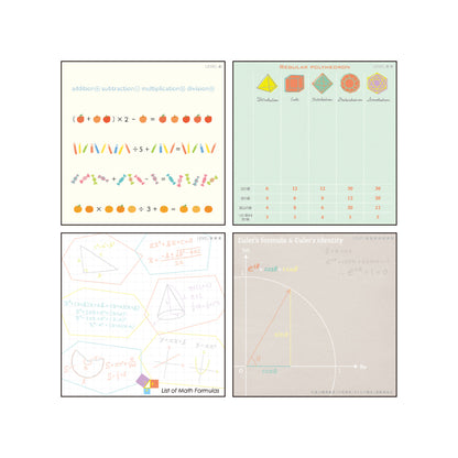 Green Flash STUDY HOLIC series Square Memo Pads