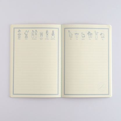 Green Flash STUDY HOLIC A5 Note Book