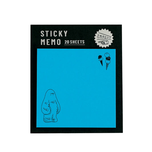 Mikakunin Fluorescent Sticky Notes