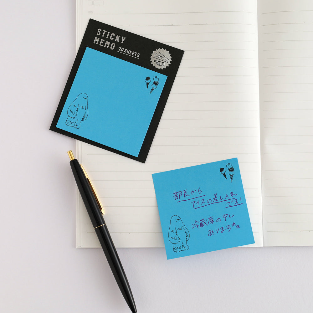 Mikakunin Fluorescent Sticky Notes