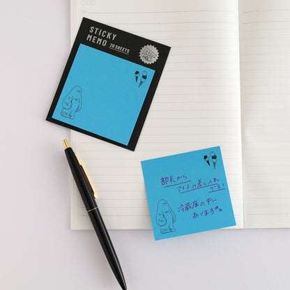 Mikakunin Fluorescent Sticky Notes