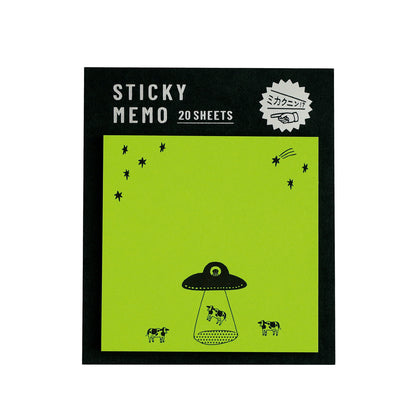 Mikakunin Fluorescent Sticky Notes