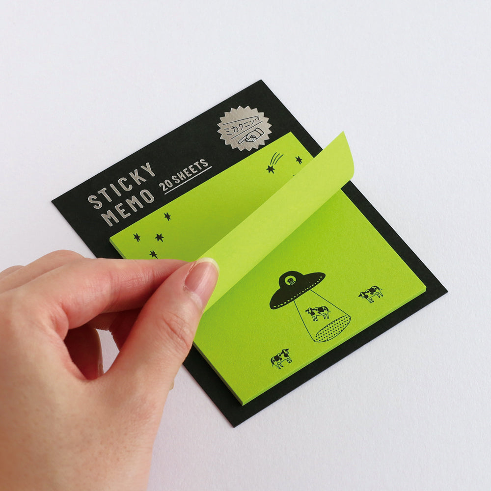 Mikakunin Fluorescent Sticky Notes
