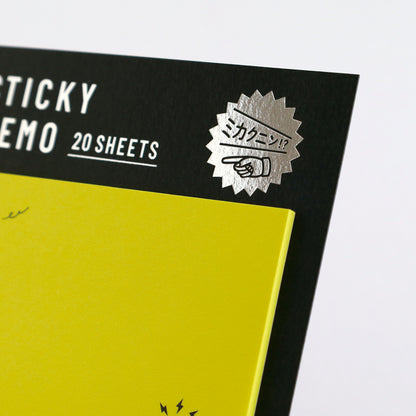 Mikakunin Fluorescent Sticky Notes