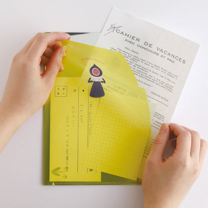 Mikakunin A5 Pocket Clear File