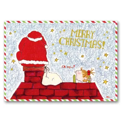 Coco Poster Card Santa