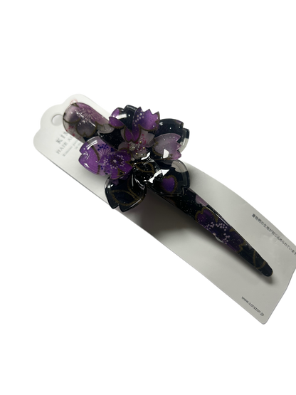 Clip Large 145 Sakura Purple HD