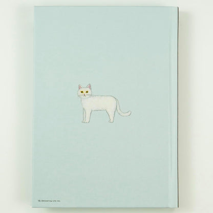 Greeting Life YZD-434 Illustration Changes Every Page Diary Cat Gray