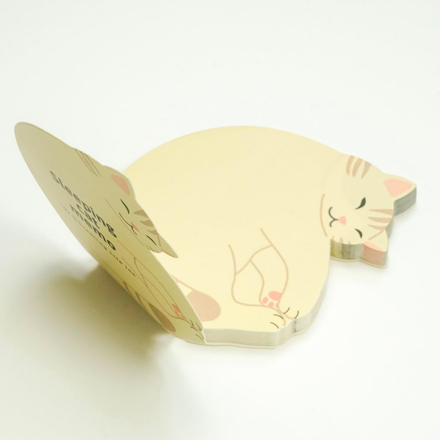 Greeting Life Animal Die-Cut Memo Sleeping Cat ETN-188