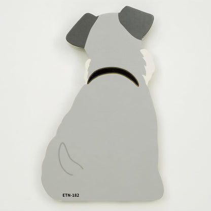 Greeting Life Animal Die-Cut Memo Schnauzer ETN-182