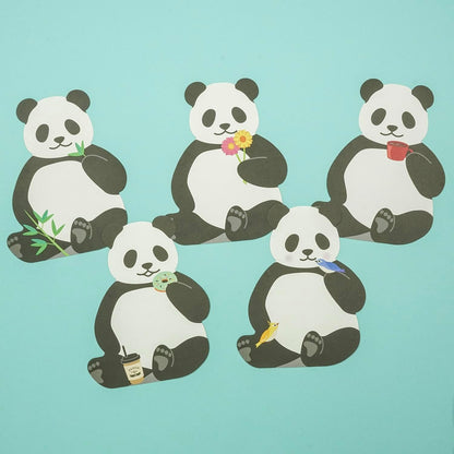 Greeting Life Animal Die Cut Memo Panda ETN-191