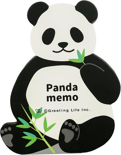 Greeting Life Animal Die Cut Memo Panda ETN-191