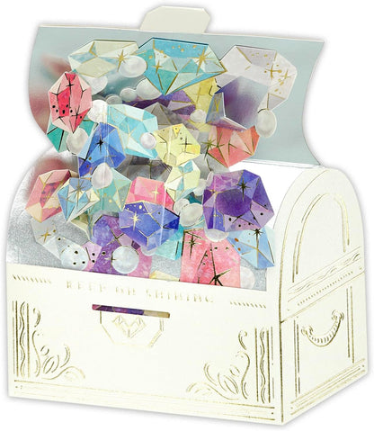 Greeting Life Birthday Card Treasure Card TK-46 White