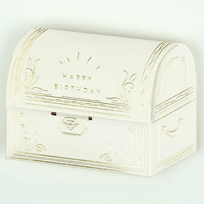 Greeting Life Birthday Card Treasure Card TK-46 White