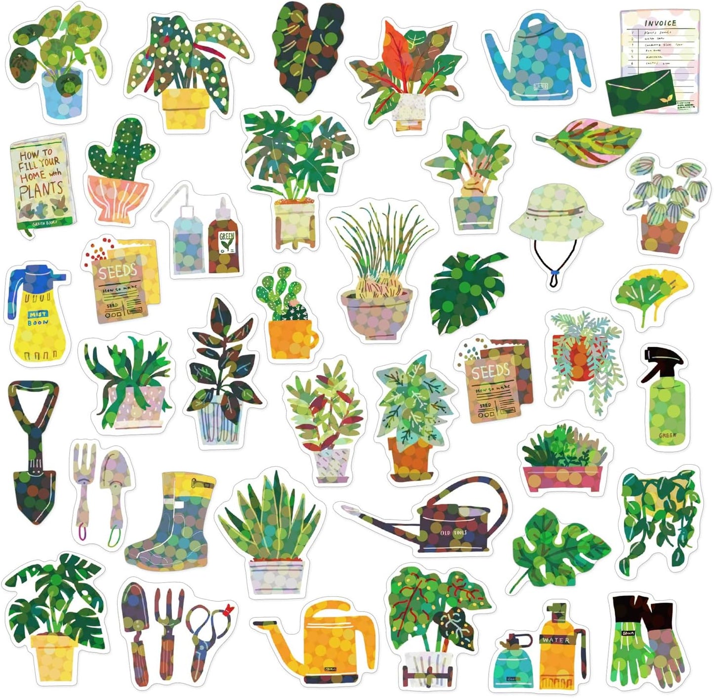 Hako Sticker Green Plants GLCK-72