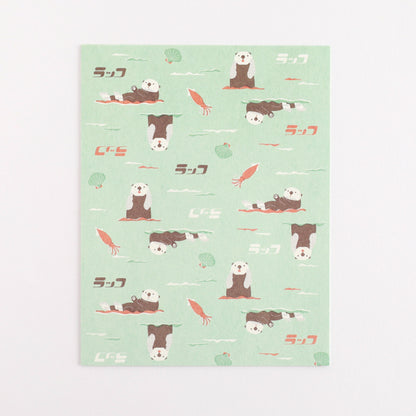 Green Flash Letter Set AD-014