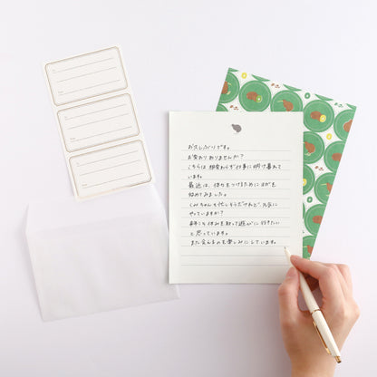 Green Flash Letter Set AD-014