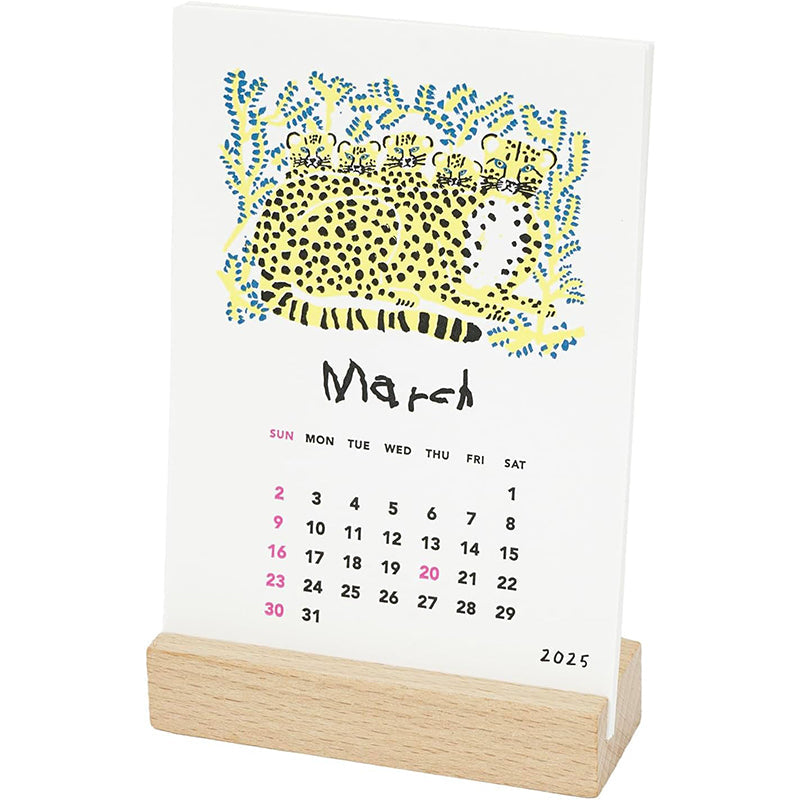 Greeting Life Letterpress Stand Calendar 2025 C-1615-MR