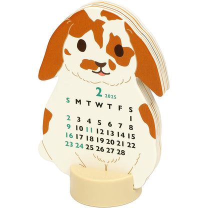 Greeting Life Animal Diecut Calendar Mini 2025 C-1628-ET