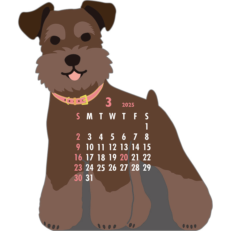 Greeting Life Animal Diecut Calendar 2025 C-1631-ET