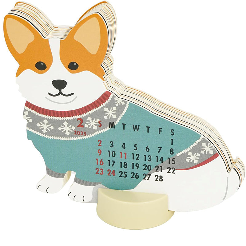 Greeting Life Animal Diecut Calendar 2025 C-1632-ET