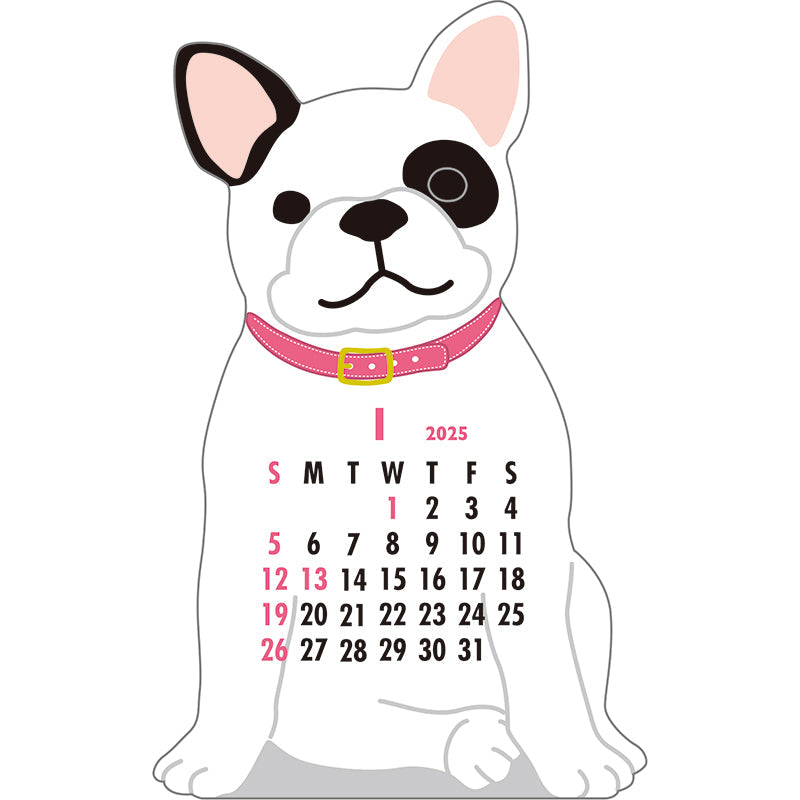 Greeting Life Animal Diecut Calendar 2025 C-1633-ET