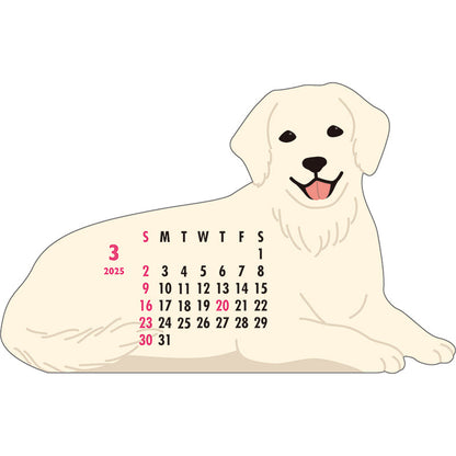 Greeting Life Animal Diecut Calendar 2025 C-1634-ET