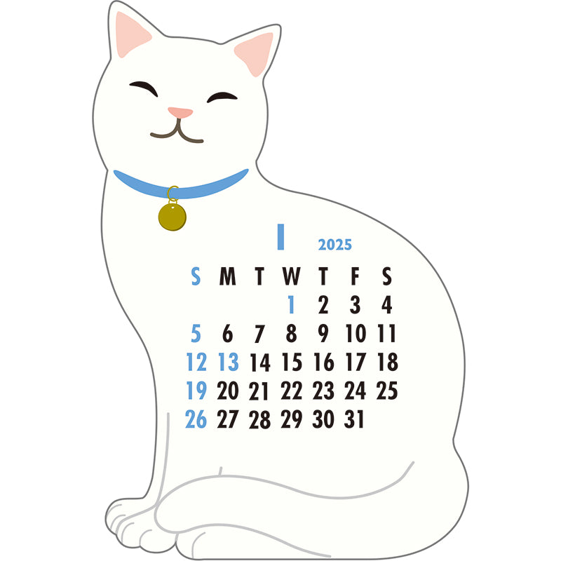 Greeting Life Animal Diecut Calendar 2025 C-1637-ET