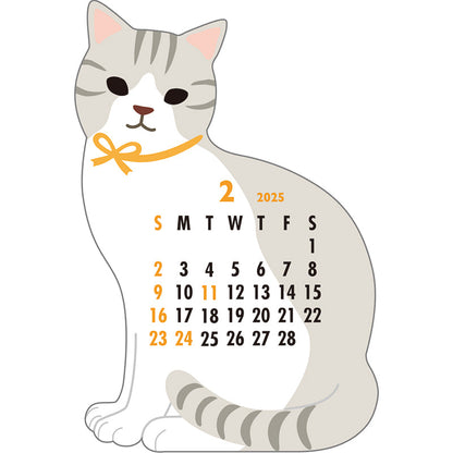 Greeting Life Animal Diecut Calendar 2025 C-1637-ET