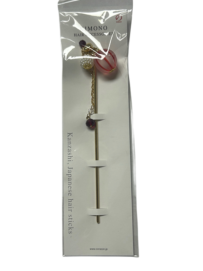 Foam ball hairpin Red HD