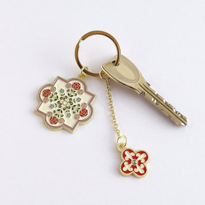 KUNIKA Double Metal Keychain