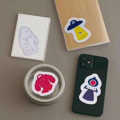 MIKAKUNIN Aurora Sticker